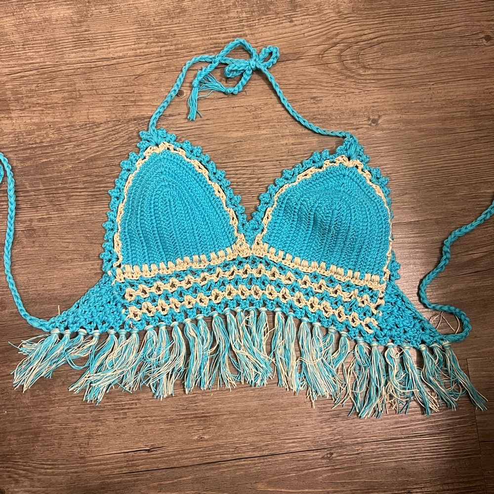 Crochet crop top